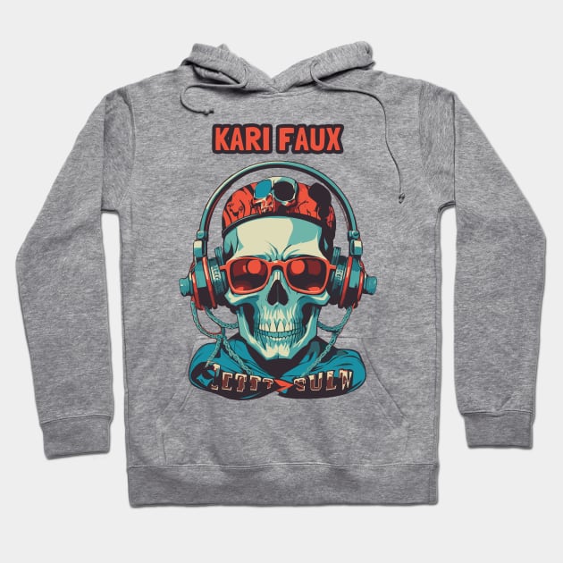 kari faux Hoodie by Retro Project